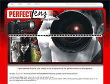 Tablet Screenshot of perfectlens.co.za